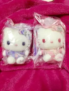 rady☆ハローキティ ぬいぐるみキーホルダー 2個セット☆新品