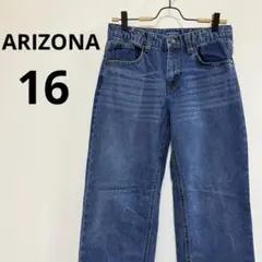 ARIZONA 【16 REG】リラックスフィット ストレートデニム ブルー