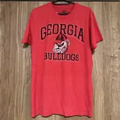 海外古着 GEORGIA BULLDOGS ジョージア州立大学 Tシャツ