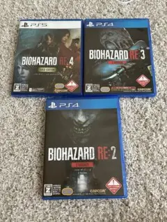 バイオハザードRE4ゴールデンエディションRE3 RE2