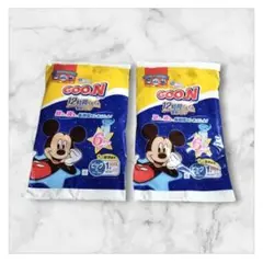 未開封 GOO.N ミッキーマウス 12時間紙おむつ 2パック