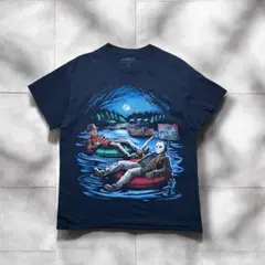 00's'ムービーTシャツ　ジェイソン×フレディ 13日の金曜日　エルム街の悪魔
