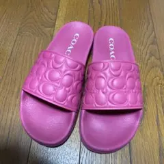 coach コーチ シグネチャー サンダル スポサン シャワーサンダル