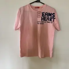 値下げしました BEAMS HEART ピンク Tシャツ
