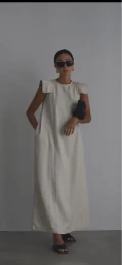 room306Contemporary デザインスリーブワンピース　M size
