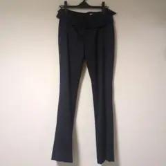 TO BE CHIC 黒パンツ 飾りベルト