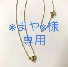 ペタルオブラブ(ダイヤ)ネックレス/AHKAH 18Kイエローゴールド/ダイヤ