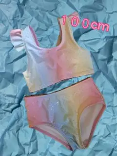 H&M グラデーション水着 100cm
