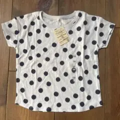 MUJI ドット柄 Tシャツ 120