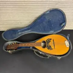 KUNISHIMA NO.15　1973年製　ジャパンヴィンテージ　マンドリン KUNISHIMA MANDOLIN 国島マンドリン No.15 1973年製 - 弦楽器