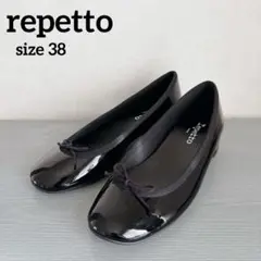 【美品】repetto レペットCamille カミーユ バレエシューズ 黒38