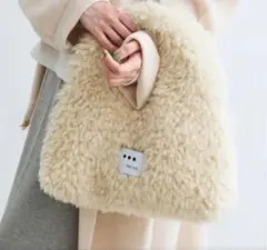 スリードッツ エコペルファー トライアングルバッグ three dots Eco leather bag triangle （ショルダーバッグ）｜three dots