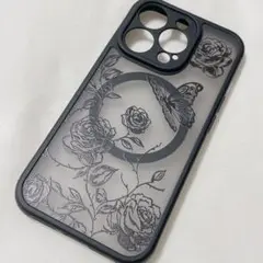 iPhone 14 Pro 用ケース　カバー　MagSafe対応　ブラック