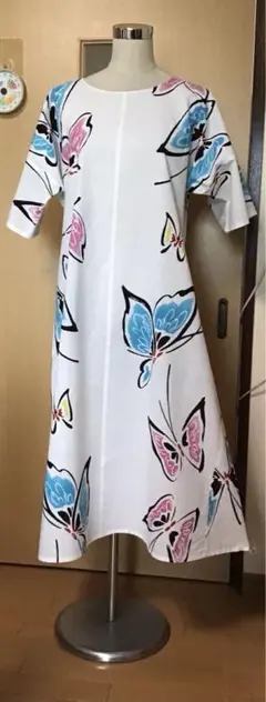 浴衣✨No.138 ちょい難あり❤️ワンピース✨一点物❣️