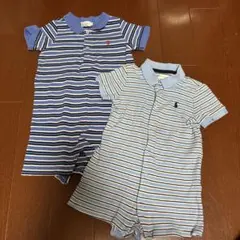 ラルフローレン　ロンパース　男の子　80 2枚セット
