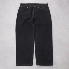 リーバイス550 Levis W34 ブラック デニム 黒 古着 15084