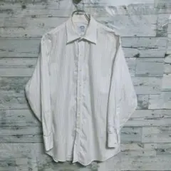 ブルックスブラザーズ ストライプ長袖シャツ 16 1/2-33　XL