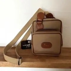 極美品 LANCEL ランセル ショルダーバッグ ポシェット ナイロン