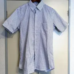 WORK TRIP OUTFITSボタンダウン半袖メンズビジネスシャツ