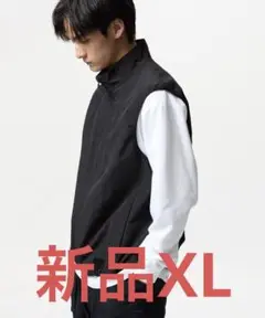 【新品】ウインドプルーフベスト　UNIQLO XL ブラック