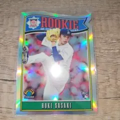 2025 bowman chrome 佐々木朗希 ダイカット