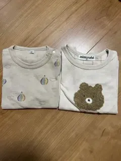 mimorand 90サイズ Tシャツ2枚セット