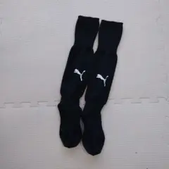 Puma ブラック サッカーソックス　サイズ18