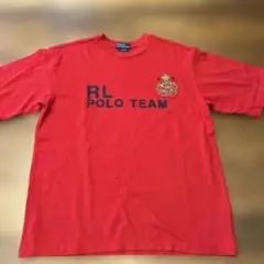 ラルフローレン　赤色 Polo Tシャツ S(8/10) 新品