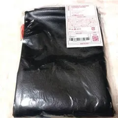 3COINS合皮クッションカバーブラック