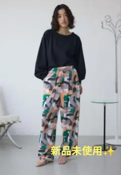 AZUL by moussy☆タグ付き新品未使用 ワイドイージーパンツ