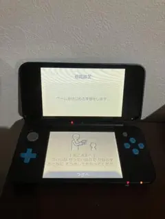 New 2DS LL ブラック/ブルー 本体　ターコイズ　3ds ニンテンドー
