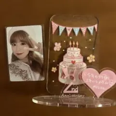NiziU 2周年アクスタ ミイヒ トレカ付き