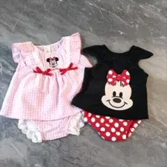 ミニーマウスブルマスーツ2点セット