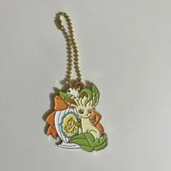 ポケモン　1番くじ　アンティーク　リーフィア　キーホルダー