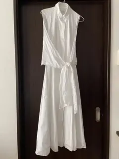 ZARA ノースリーブシャツワンピース rちゃん着用