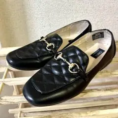 JONES NEW YORK USA 靴　キルティングビットローファー