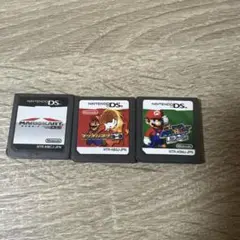 DSソフトセット　スーパーマリオ64DS マリオカートDS マリオバスケ3on3