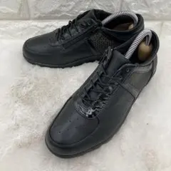 美品 ムーンスター スポルス サイドジップ ウォーキングシューズ 22.5