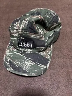 STRUSH 迷彩柄 キャップ