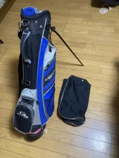 Caddyshack 自立式キャディバッグ 青黒