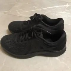 【値下げ!】NIKEスニーカー◆オールブラック