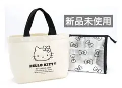 【SPRiNG5月号付録】 ハローキティのトートバッグ & 保冷ポーチセット