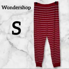 1点限定⭐️Wondershop 【S】ルームウェア 赤と白のストライプ