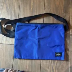 PORTER サコッシュ 青色