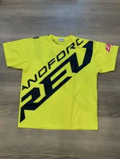 ヨネックス　YONEX　スポーツ Tシャツ イエロー ロゴプリント