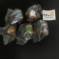 むぎゅっ鳥 マスコットボールチェーン 5種　8/31まで値下げ中