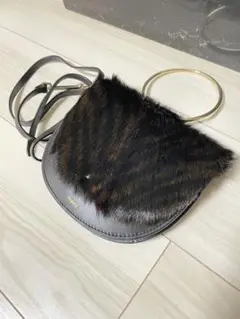 Theory ファーショルダーバッグ