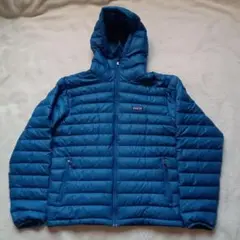 patagonia パタゴニア ダウンセーター フーディー 青 M★