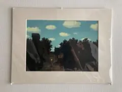 【専用】額縁付き ビンテージポスター ルネ・マグリット 1992 ドイツ刷り 専用】額縁付き ビンテージポスター ルネ・マグリット 1992