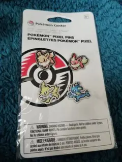 【未使用】海外限定 ポケモンピクセルピンズ・ピンバッジ　イーブイ　ブイズ